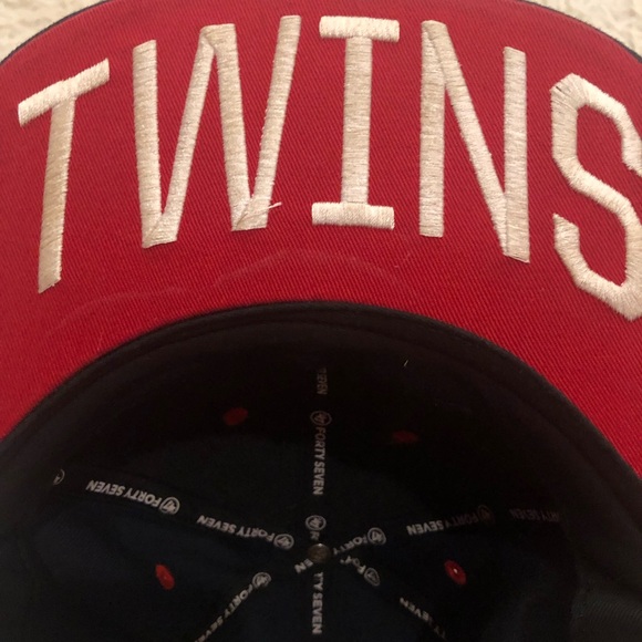 Minnesota Twins Forty Seven Brand Snapback Hat OS - Picture 5 of 12